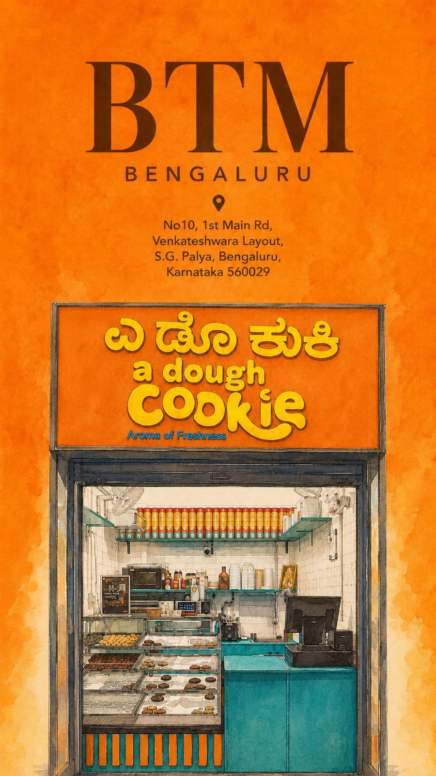 A Dough Cookie — S.G. Palya store front